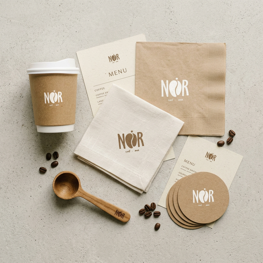 Noir — branding por Paulago Brands